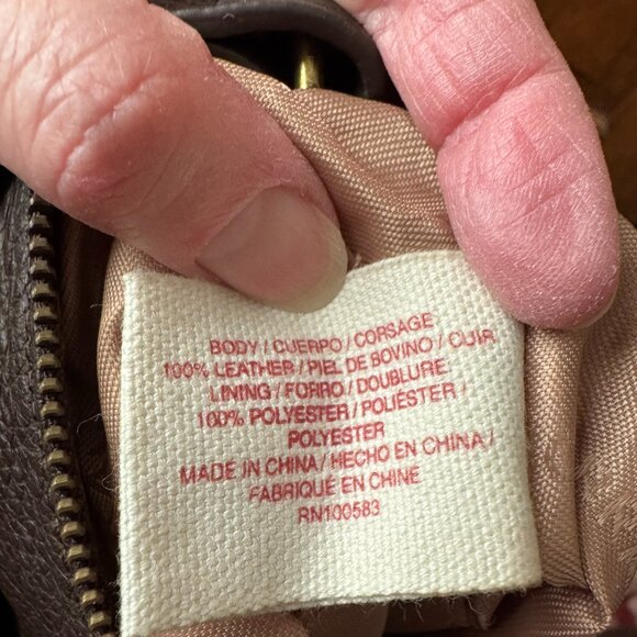 Lucky Brand Brown Leather Crossbody Bag - Picture 11 of 14